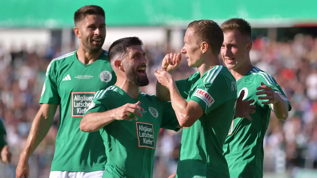 DFB-Pokal: FC Homburg führt SV Darmstadt vor und zieht als einziger Viertligist in die zweiten Runde ein