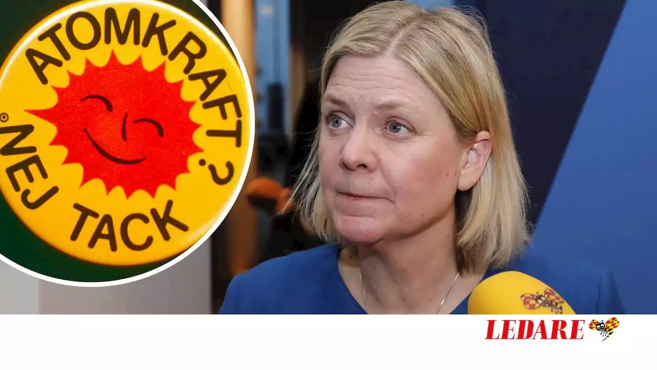 LEDARE: Socialdemokraternas velande får inte stå i vägen för ny kärnkraft