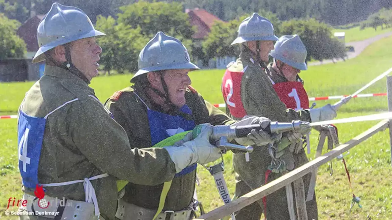 Oö: 29 Gruppen stellten sich Nassbewerb in Amesschlag