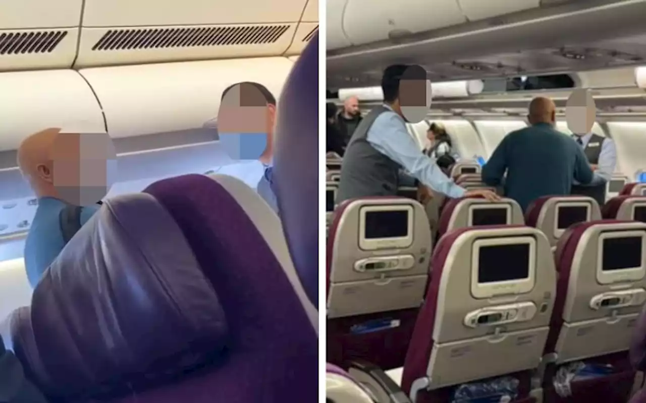 MH122 passenger arrested after disrupting KL-bound flight