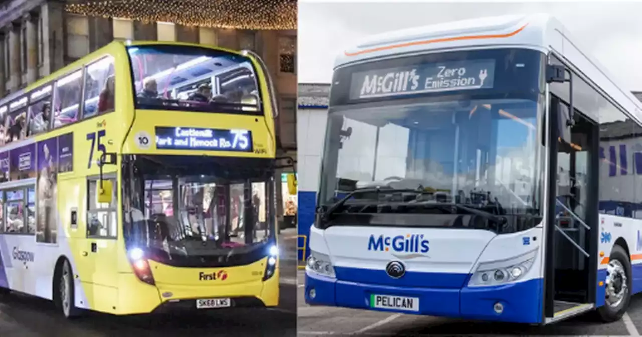 Glasgow's night bus services saved as First Glasgow and McGills join forces