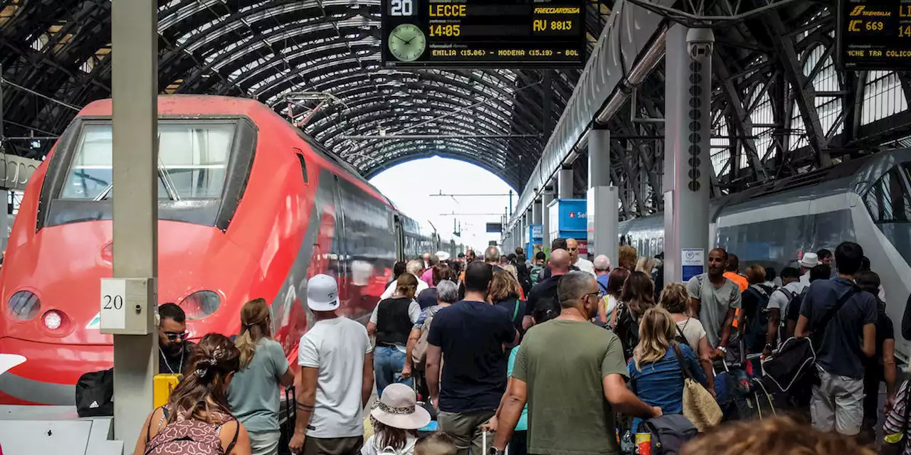 Dal 14 al 17 agosto la circolazione dei treni in gran parte d'Italia sarà ridotta - Il Post