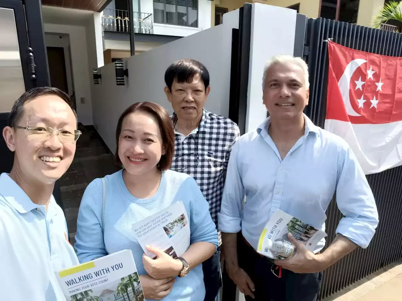 'Wah this one actual big fish' — Netizens say upon seeing Harpreet Singh join Workers’ Party walkabout at Marine Parade - Singapore News