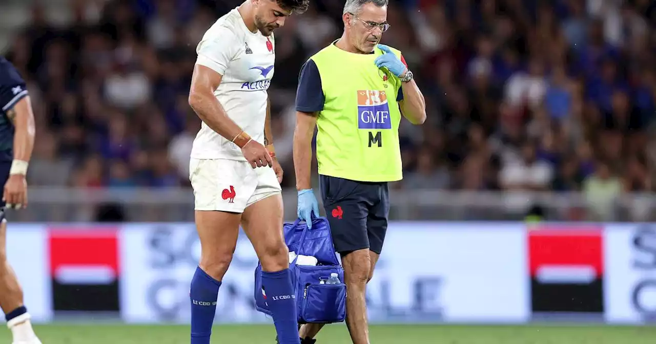 France outhalf Romain Ntamack ruled out of Rugby World Cup with cruciate injury