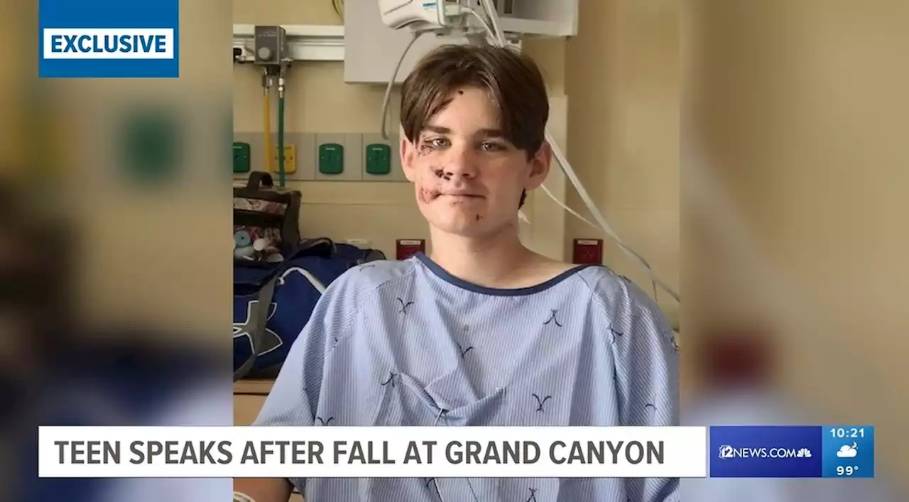 Adolescente de 14 anos sobrevive após cair 30 metros da borda do Grand Canyon