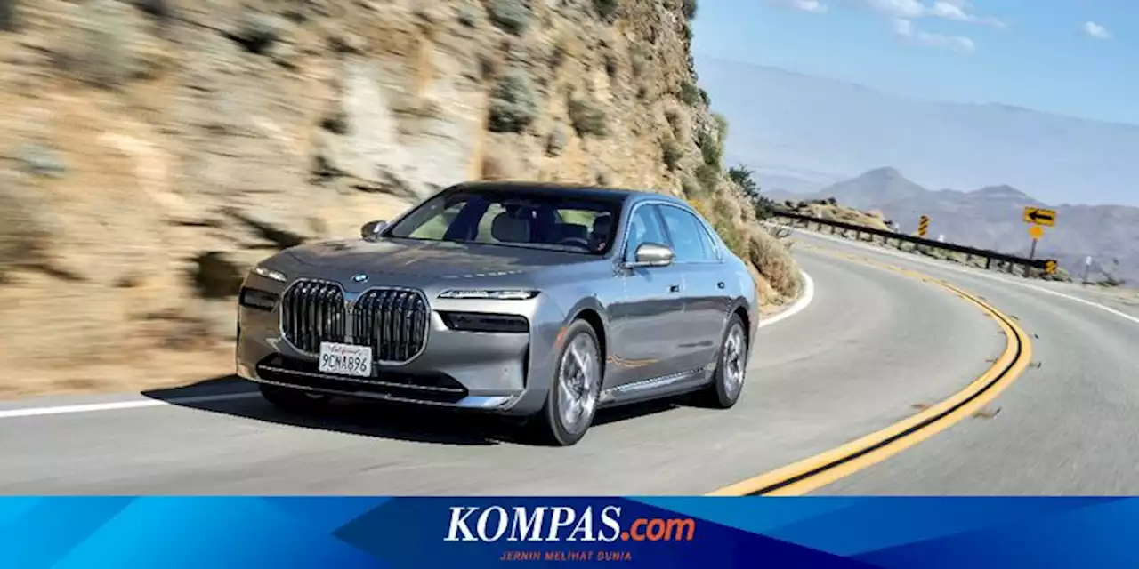 BMW Pamer Sedan Listrik i7 di GIIAS 2023, Simak Spesifikasinya