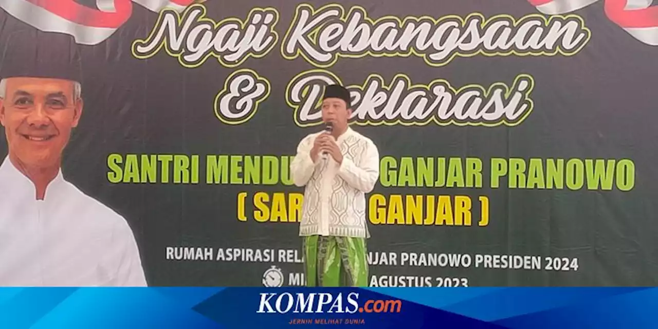 Rommy PPP Ajak Relawan Ganjar Tak Gentar Hadapi Partai Pendukung Prabowo