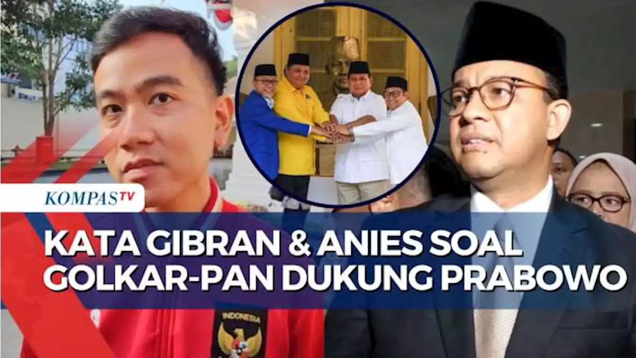 Golkar-PAN Resmi Dukung Prabowo di Pilpres 2024, Anies: Kami Bismillah Jalan Terus