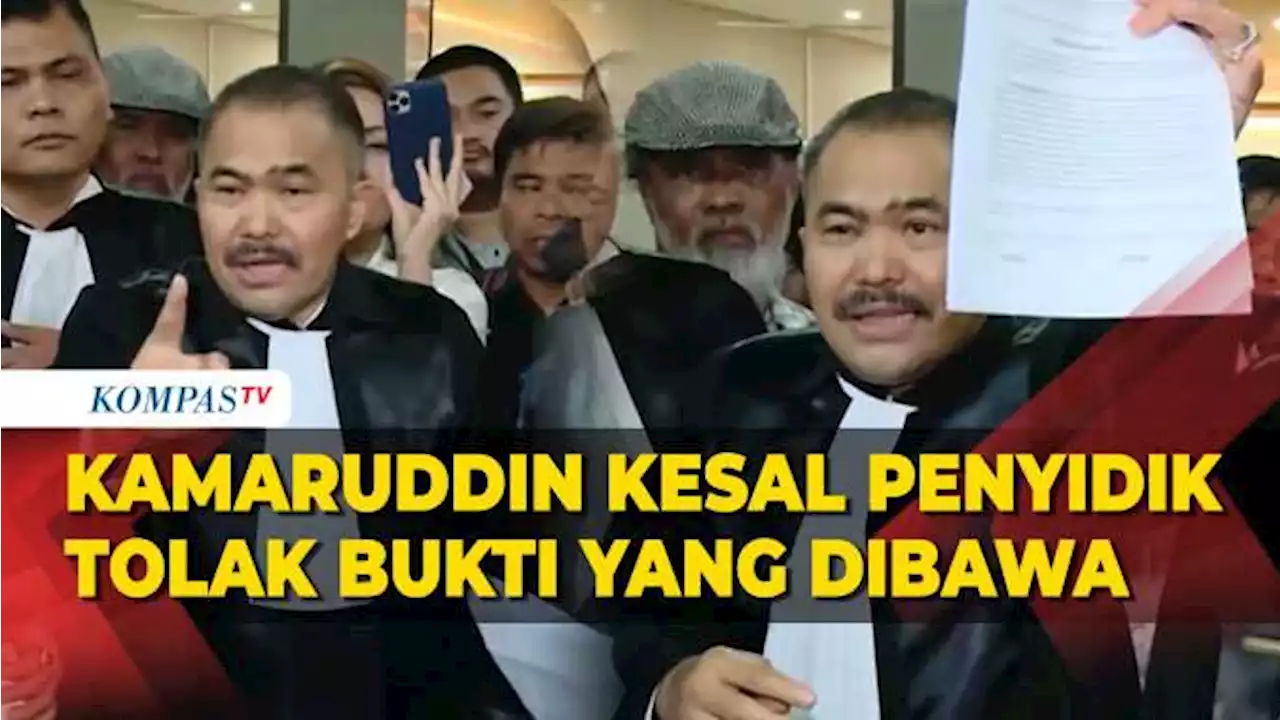 Keterangan Kamaruddin Usai Diperiksa Sebagai Tersangka di Bareskrim Polri, Kesal Barang Bukti Ditola