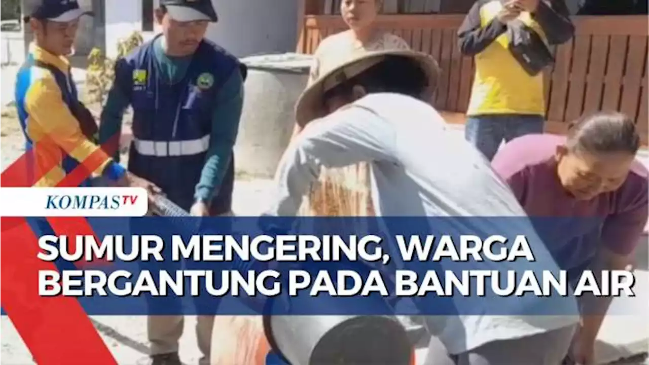 Sumur Mengering Hampir 4 Bulan, Warga di Blora dan Tegal Bergantung pada Bantuan Air Bersih