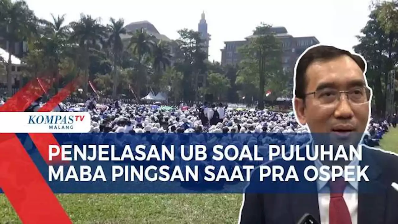 Viral, Puluhan Maba UB Tumbang Saat Pra Ospek