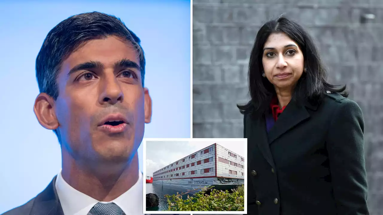 Rishi Sunak still has 'confidence' in Home Secretary Suella Braverman despite Legionella discovery on Bibby Stockholm