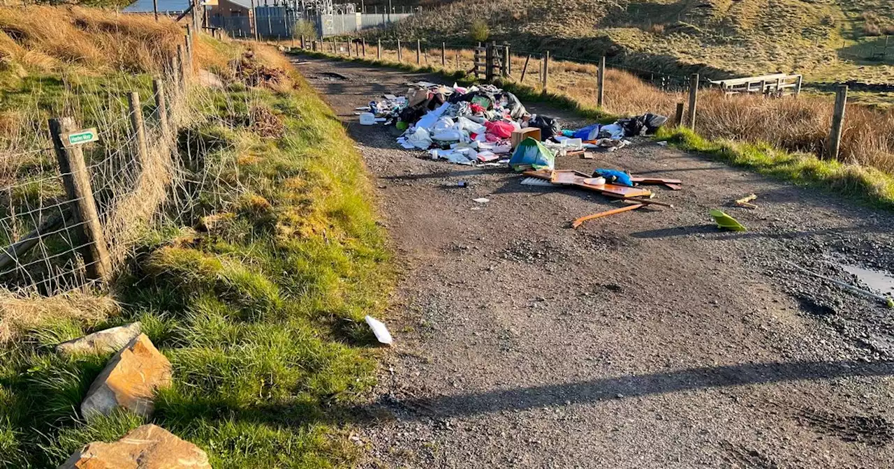 Disappointment after fly-tipper handed 'measly fine' for dumping piles of waste