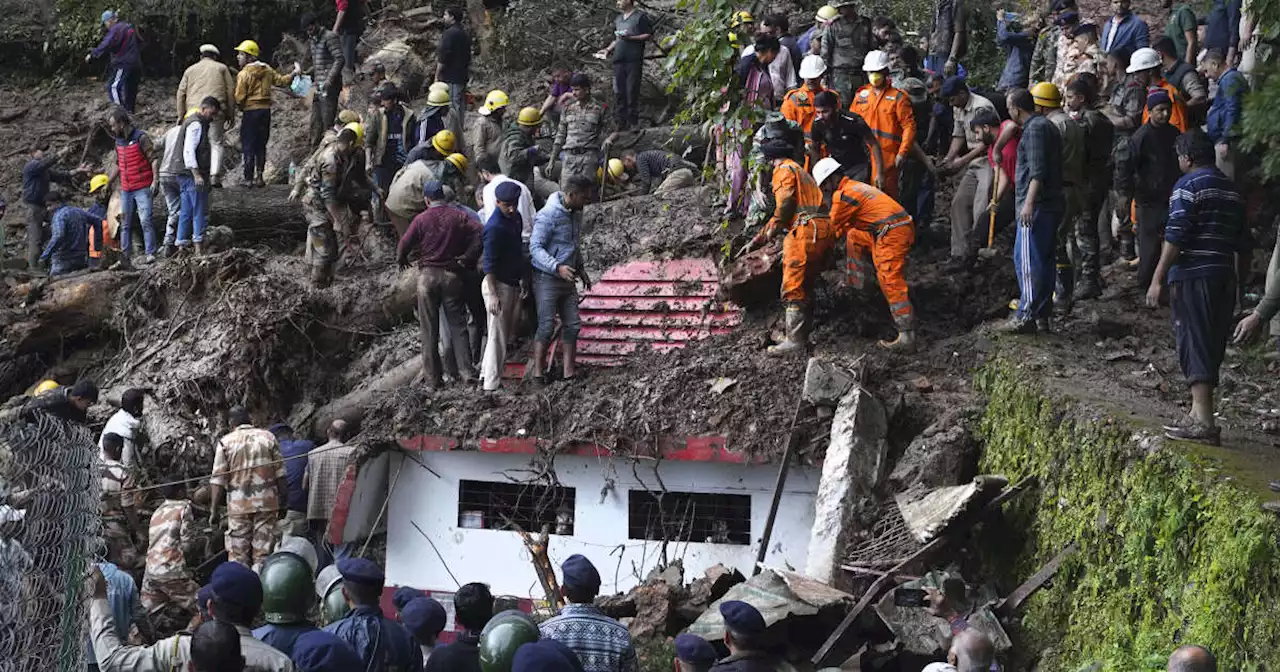 En Inde, 49 morts dans des inondations et des glissements de terrains après de fortes pluies