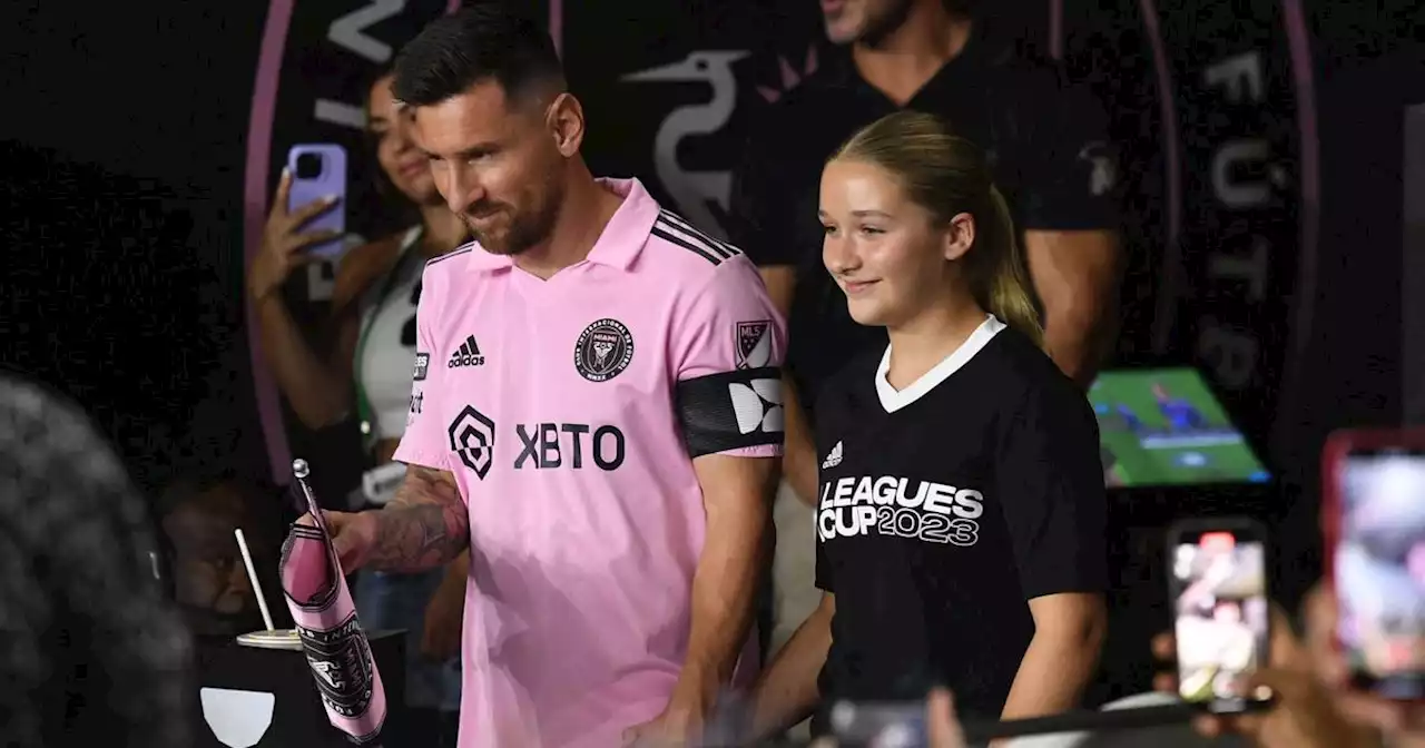 Harper Beckham main dans la main avec Lionel Messi : la photo marquante à Miami