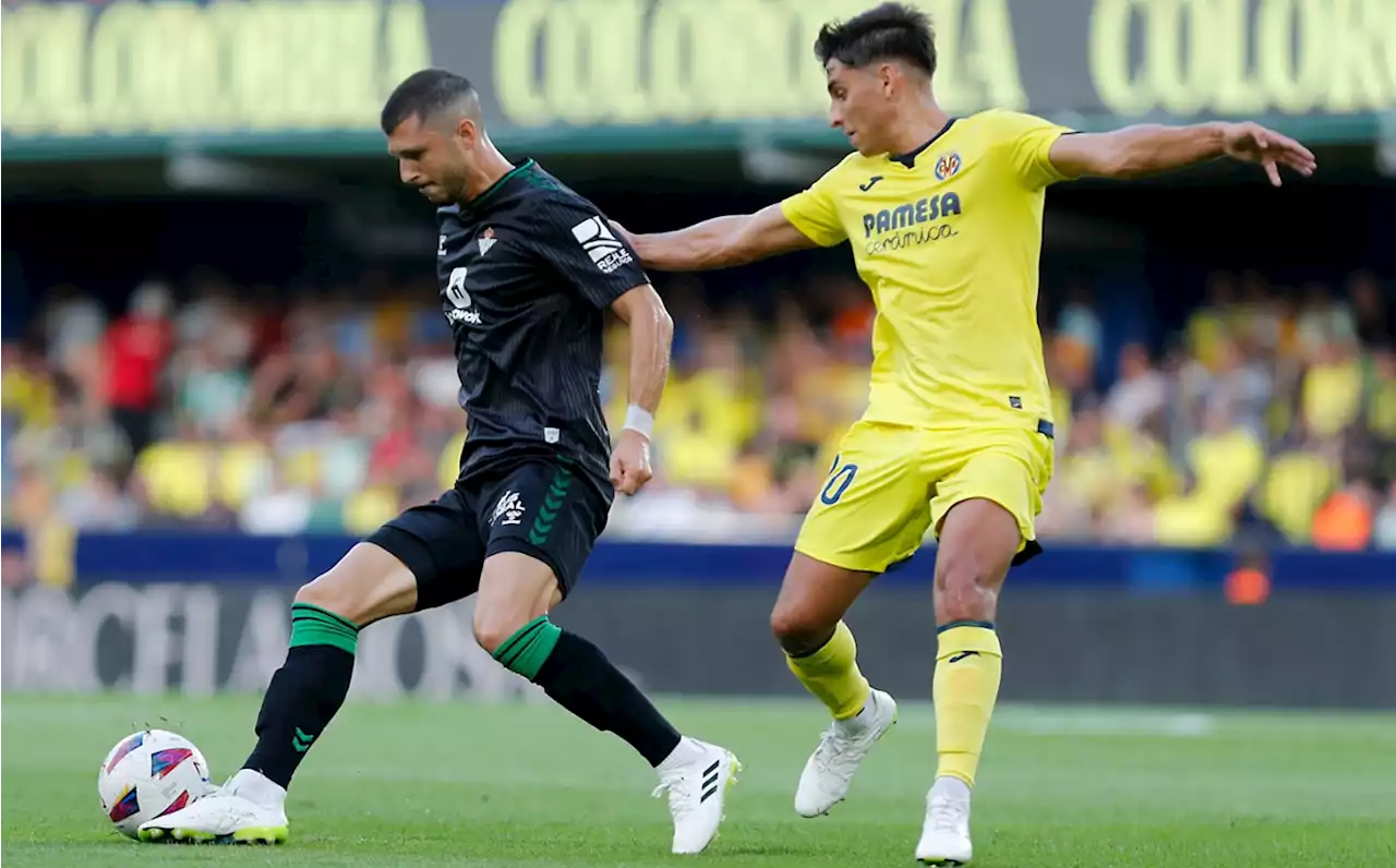 Betis vence a Villarreal con gol de último minuto