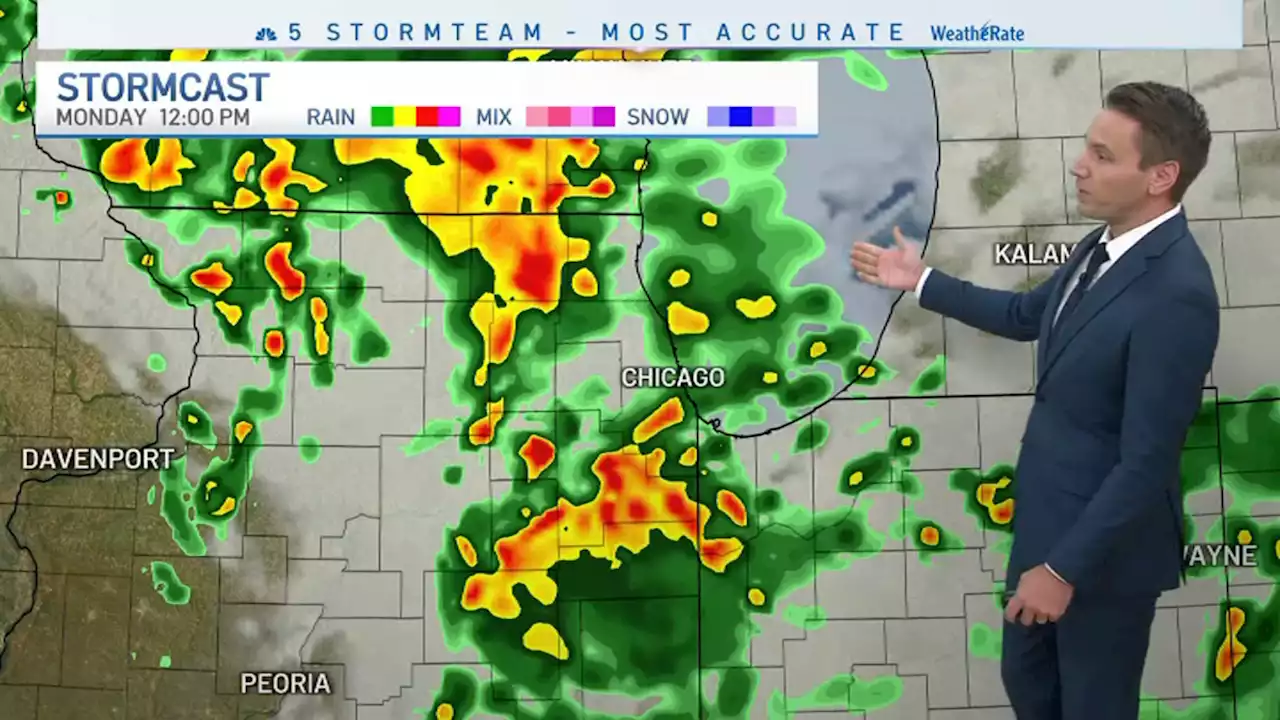 Timing: what to expect and when with storms, potentially severe weather possible in Chicago area