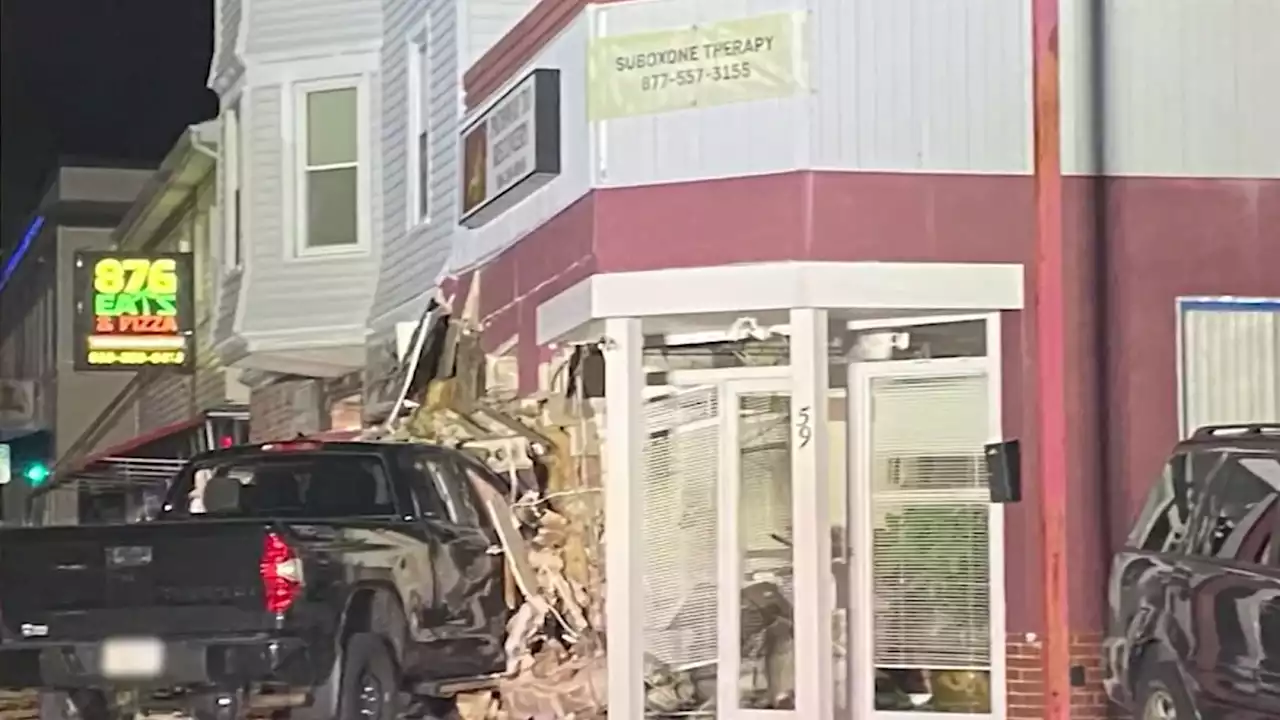 Pickup crashes into Taunton opioid clinic 1 day before it was set to open