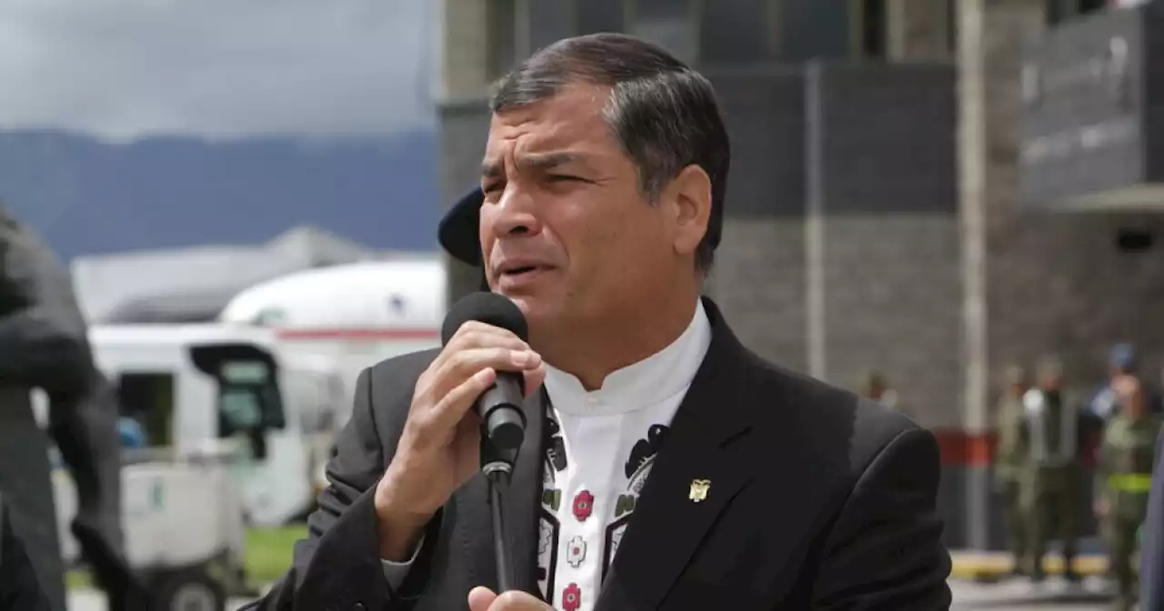 Rafael Correa sobre muerte de Fernando Villavicencio: 'Es un complot y está implicada la Policía'