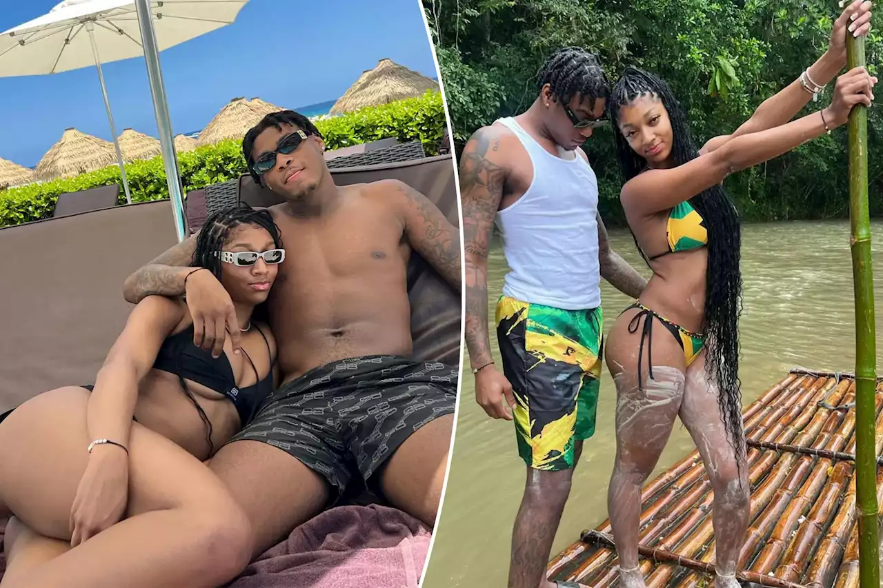 Angel Reese gets cozy with boyfriend Cam’Ron Fletcher on vacation in new photos