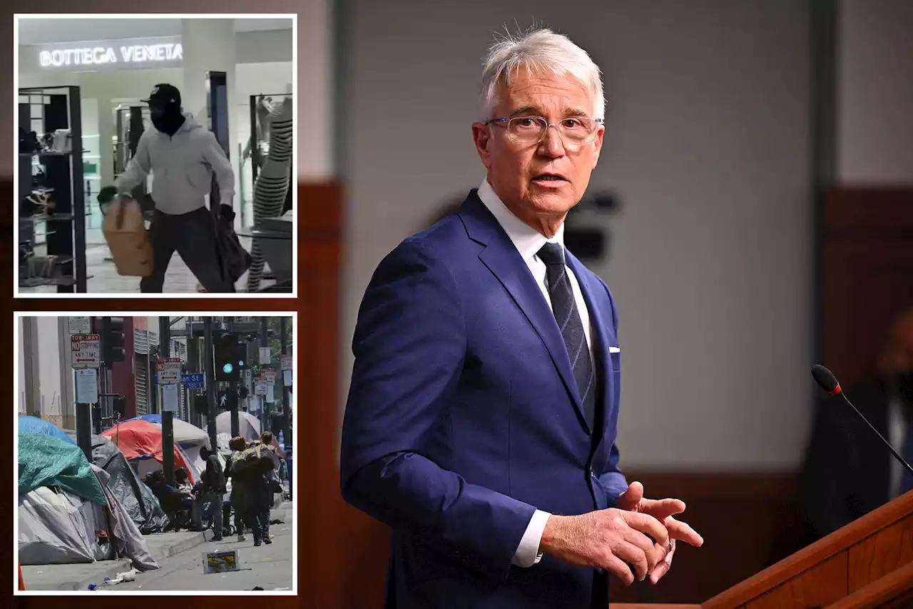 Liberals turn back on woke LA prosecutor George Gascon as smash and grab robberies soar