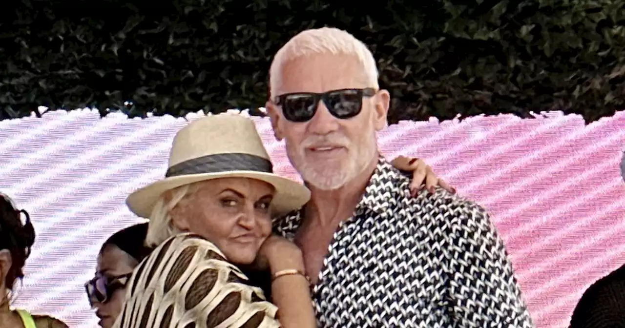 Danniella Westbrook and Wayne Lineker cosy up after star's latest facial surgery