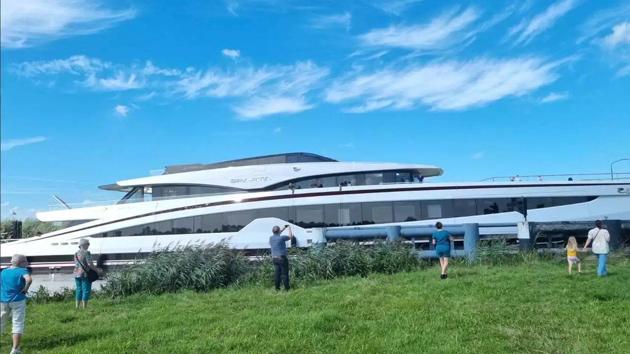 Hier vaart 100 miljoen euro voorbij: Heesen Yachts test nieuw superjacht