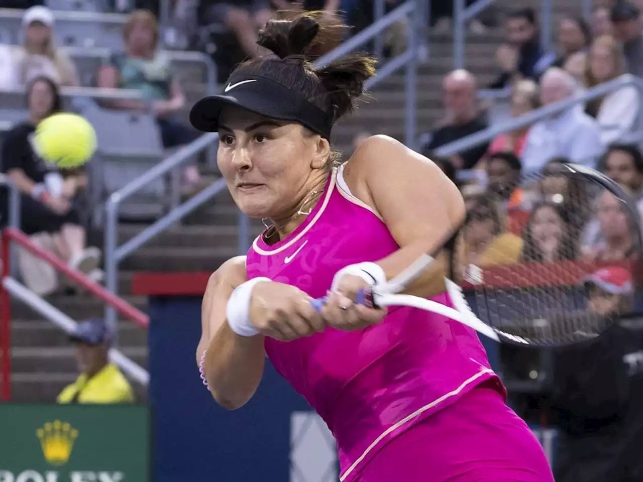 Bianca Andreescu out with small back stress fracture, will miss Cincinnati Open