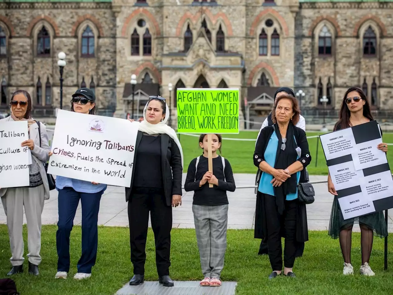 PARLIAMENT HILL: Rally condemns Taliban's oppression of Afghan women and girls