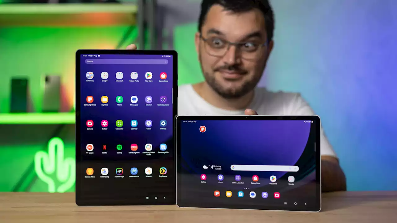 Galaxy Tab S9 Plus vs Galaxy Tab S9: What are 1.4 inches between friends?