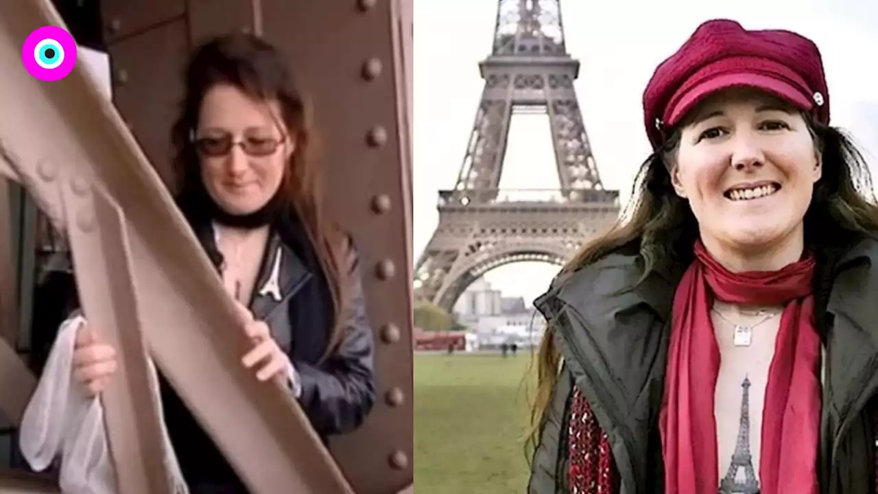 Mujer que estaba 'casada' con la Torre Eiffel ahora tiene un nuevo amor, es una valla - Pulzo