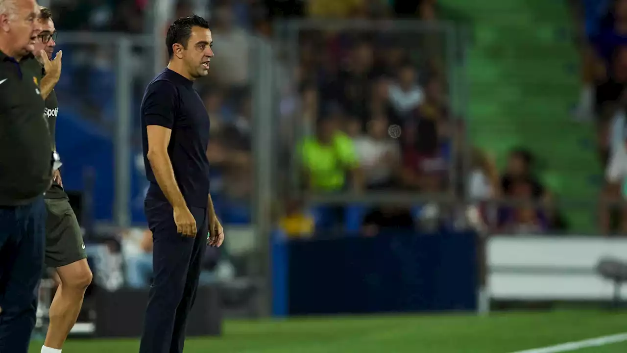 Barcelone: Xavi qualifie l’arbitrage de 'honte' après le nul à Getafe