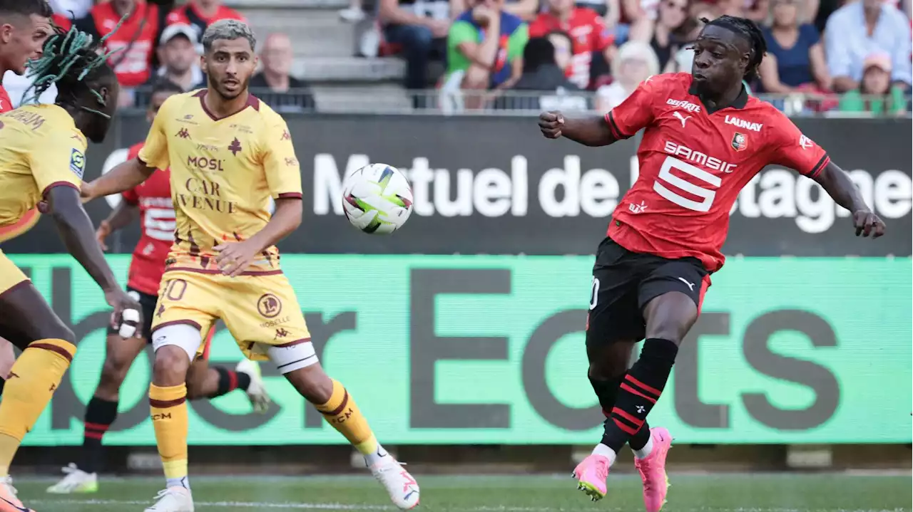 Le slalomeur fou en mode renard des surfaces : Jérémy Doku a-t-il inscrit son dernier but pour Rennes ? - rtbf.be