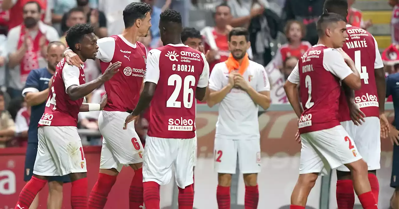 Liga dos Campeões: Sporting de Braga 'não pode relaxar' apesar da vitória na primeira mão