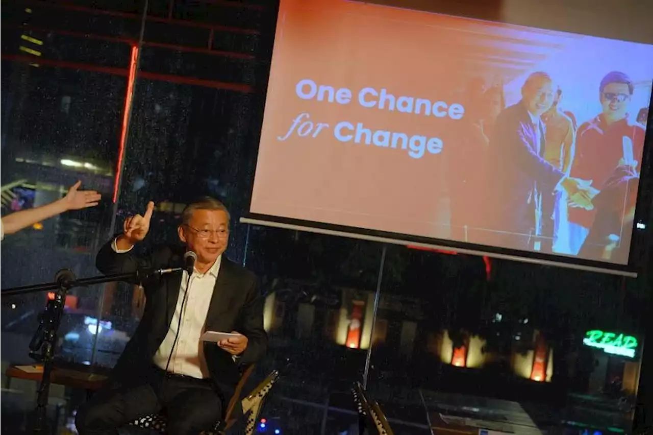 George Goh launches presidential platform of ‘three opens’