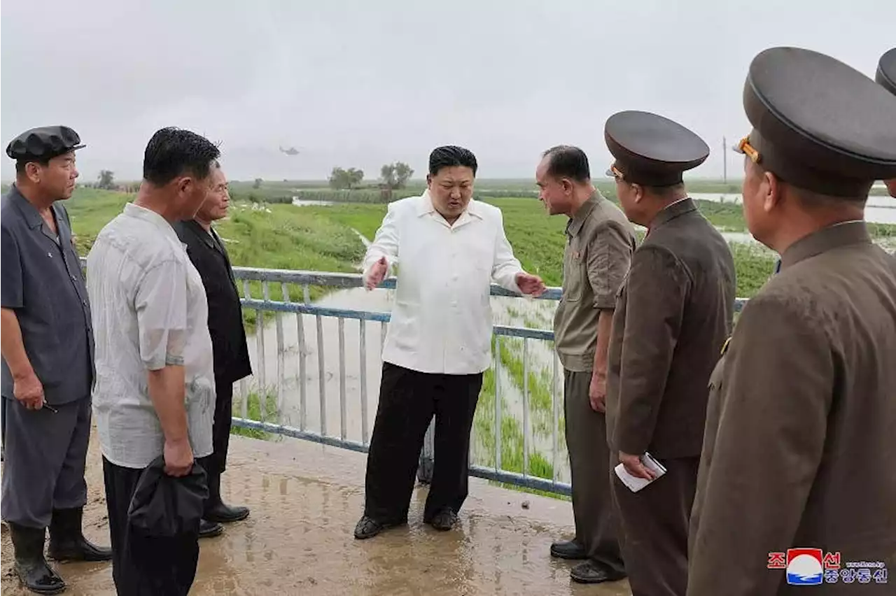 North Korean leader Kim Jong Un berates officials over storm damage