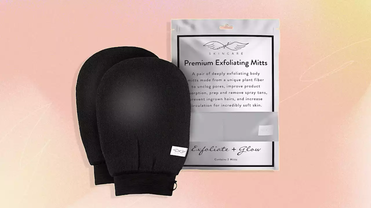 These $10 K-Beauty Exfoliating Mitts Leave My Whole Body So Smooth