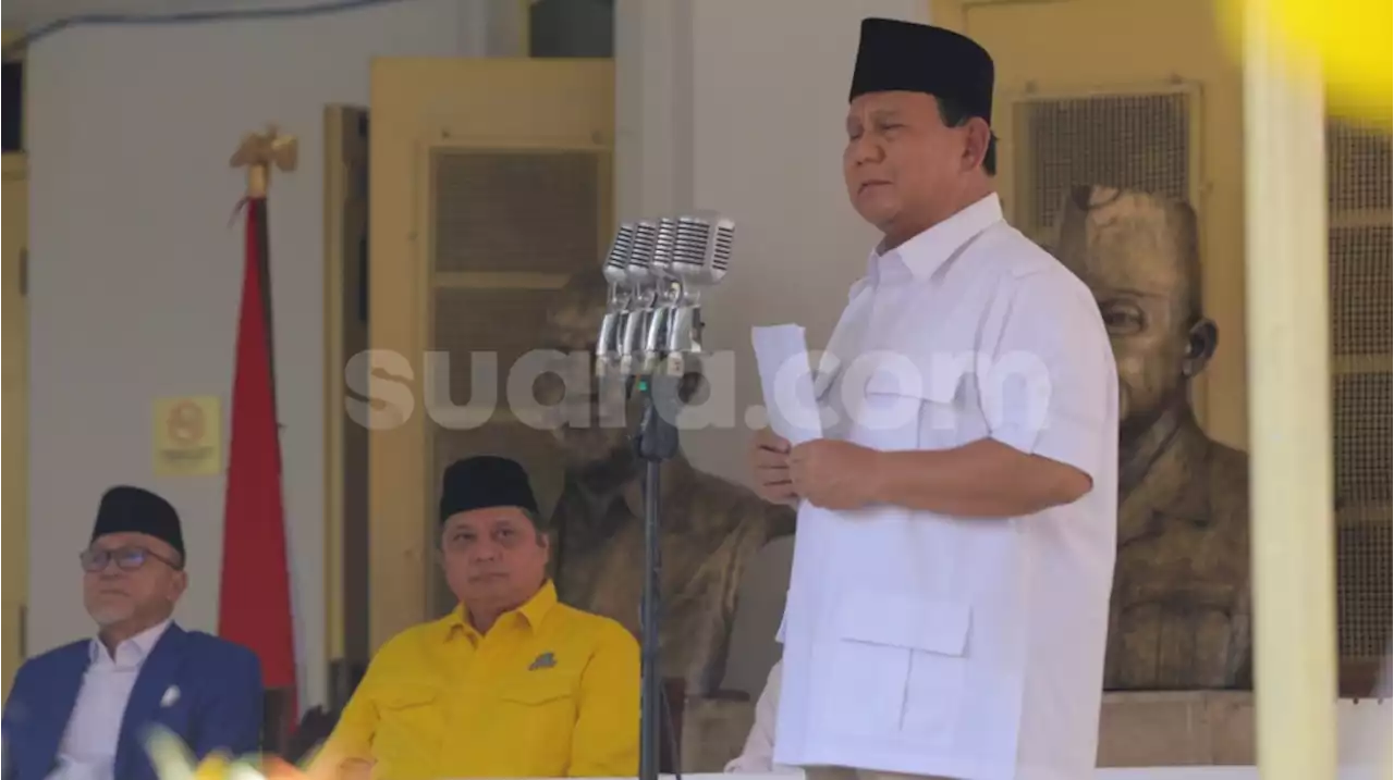 Mantap Kembali Jadi Bakal Capres, Prabowo Subianto Ingin Indonesia Maju dan Hilangkan Kemiskinan - Suara.com