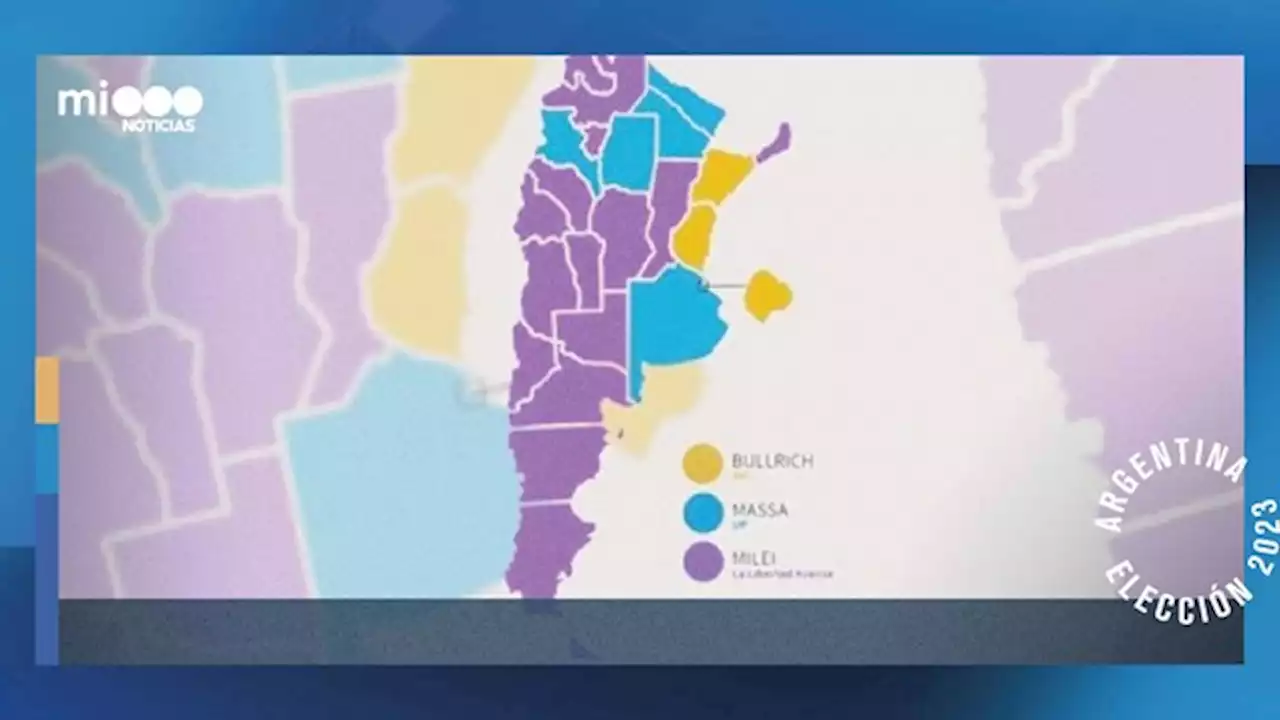 Mapa interactivo: así se votó en cada provincia