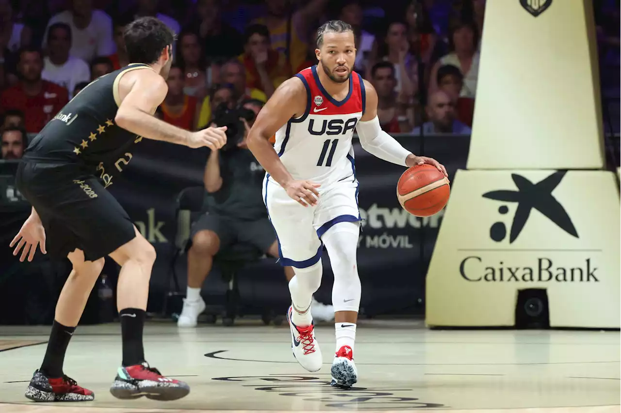 Team USA beats top-ranked Spain in FIBA World Cup exhibition