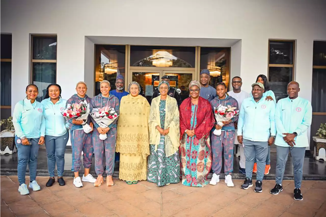 PHOTOS: Remi Tinubu hosts Super Falcons in Aso Rock | TheCable