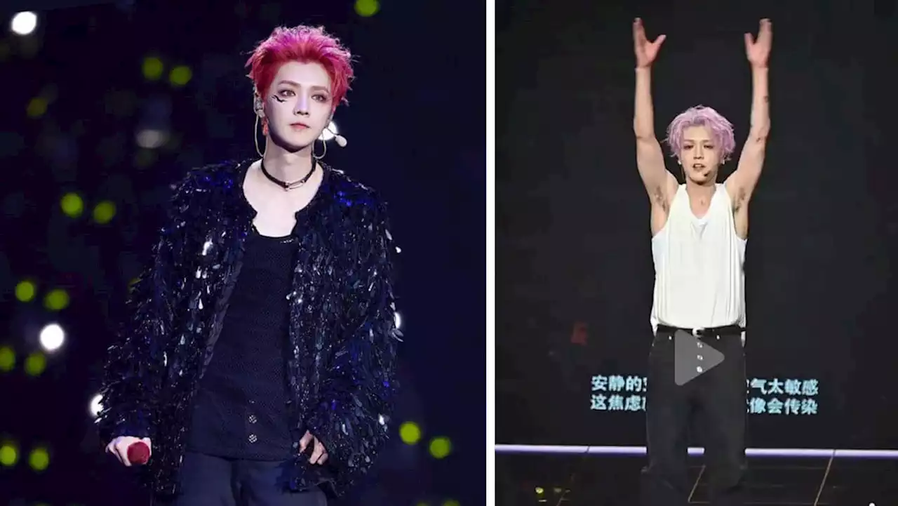 Chinese idol Lu Han criticised for not shaving armpit hair