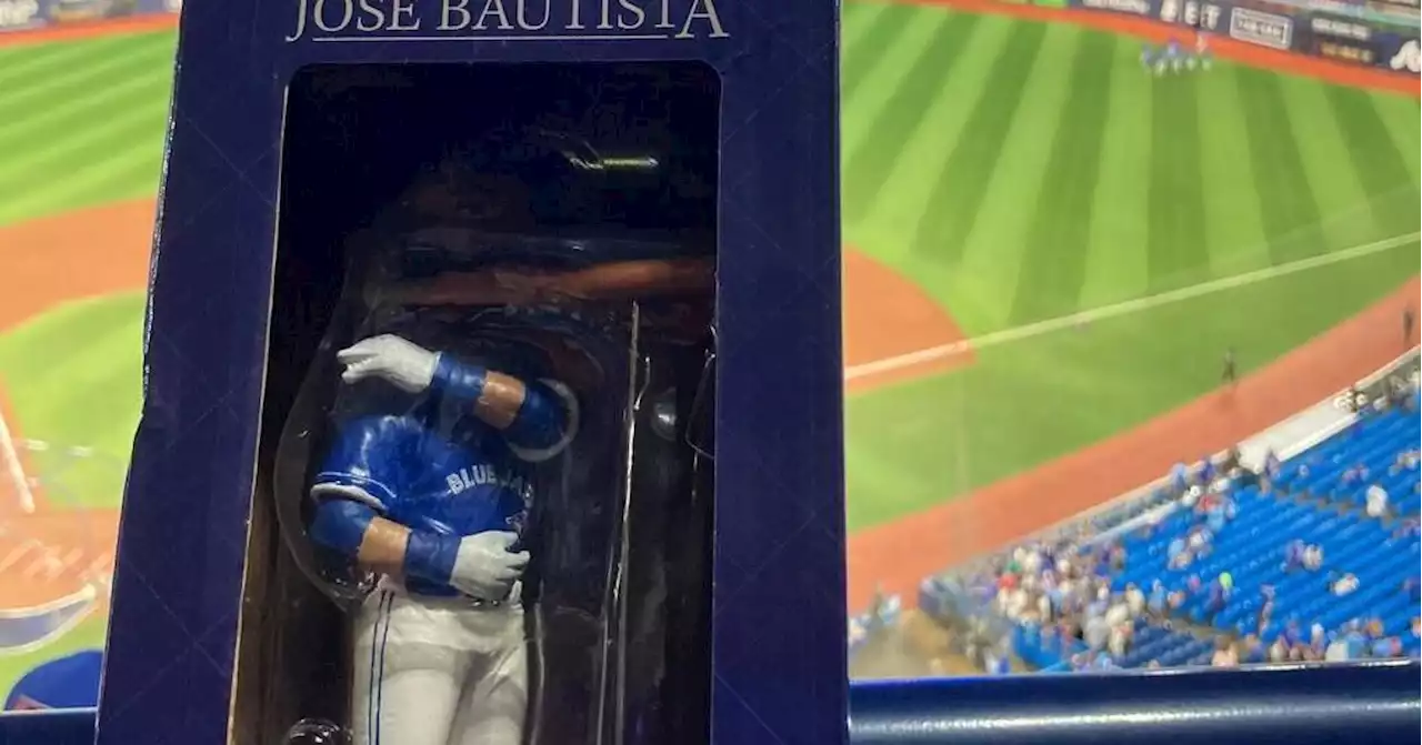 Want a Jose Bautista bat flip bobblehead? Be prepared to pay more than $100 on eBay for the Blue Jays collectible