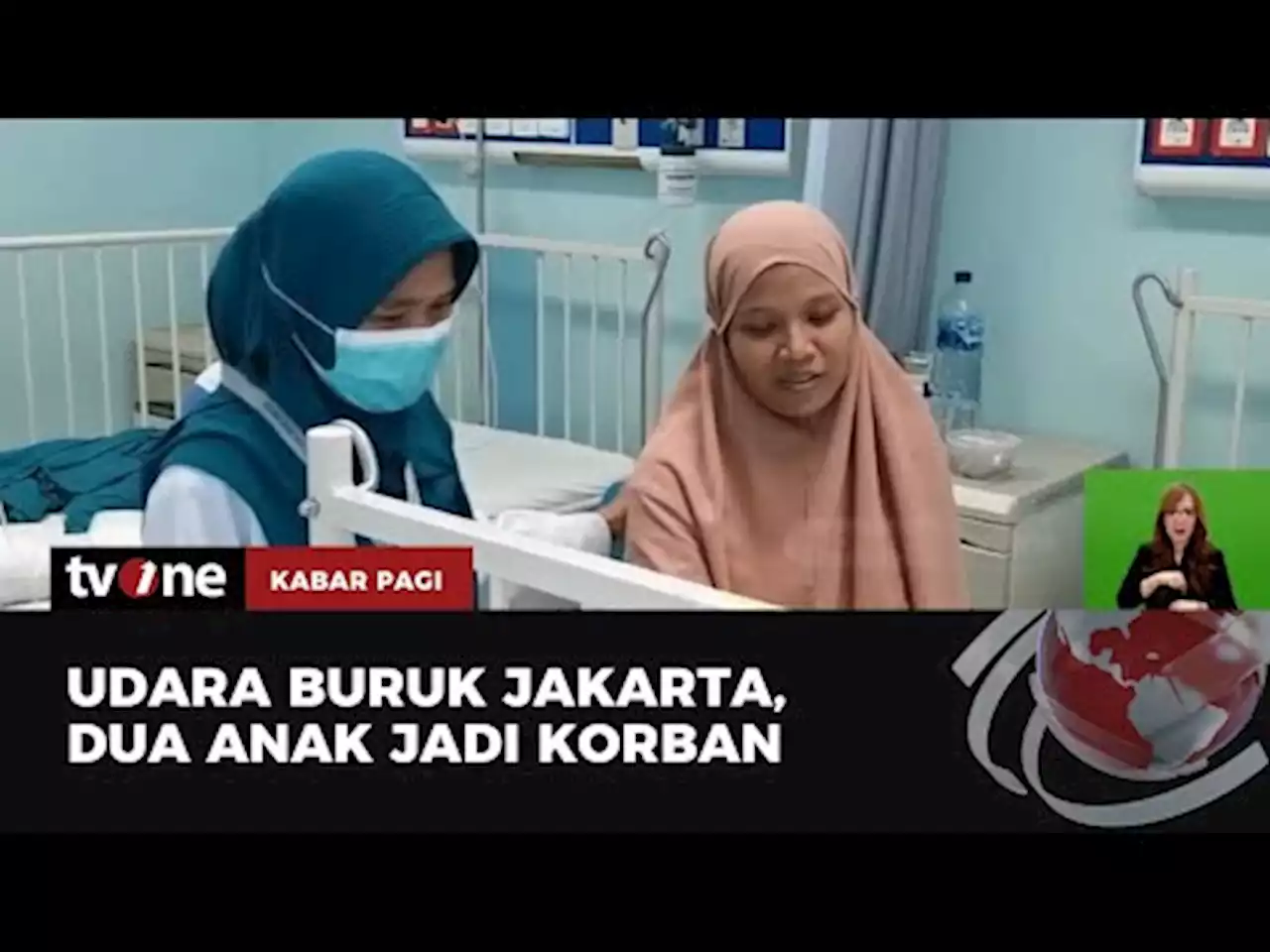 Akibat Polusi Udara, Dua Anak Dirawat di RSU Tangsel - tvOne