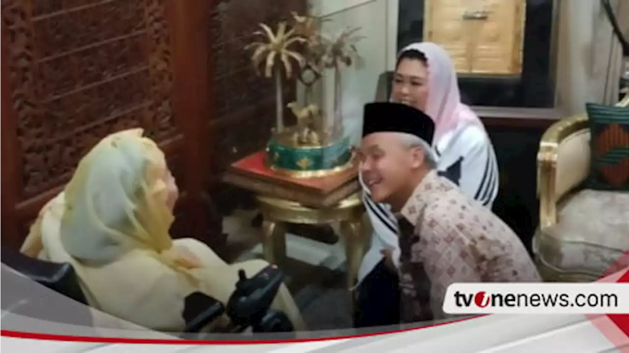 Ini Pesan Istri Gus Dur Kepada Ganjar Pranowo: Banyak Mohon Petunjuk Allah SWT