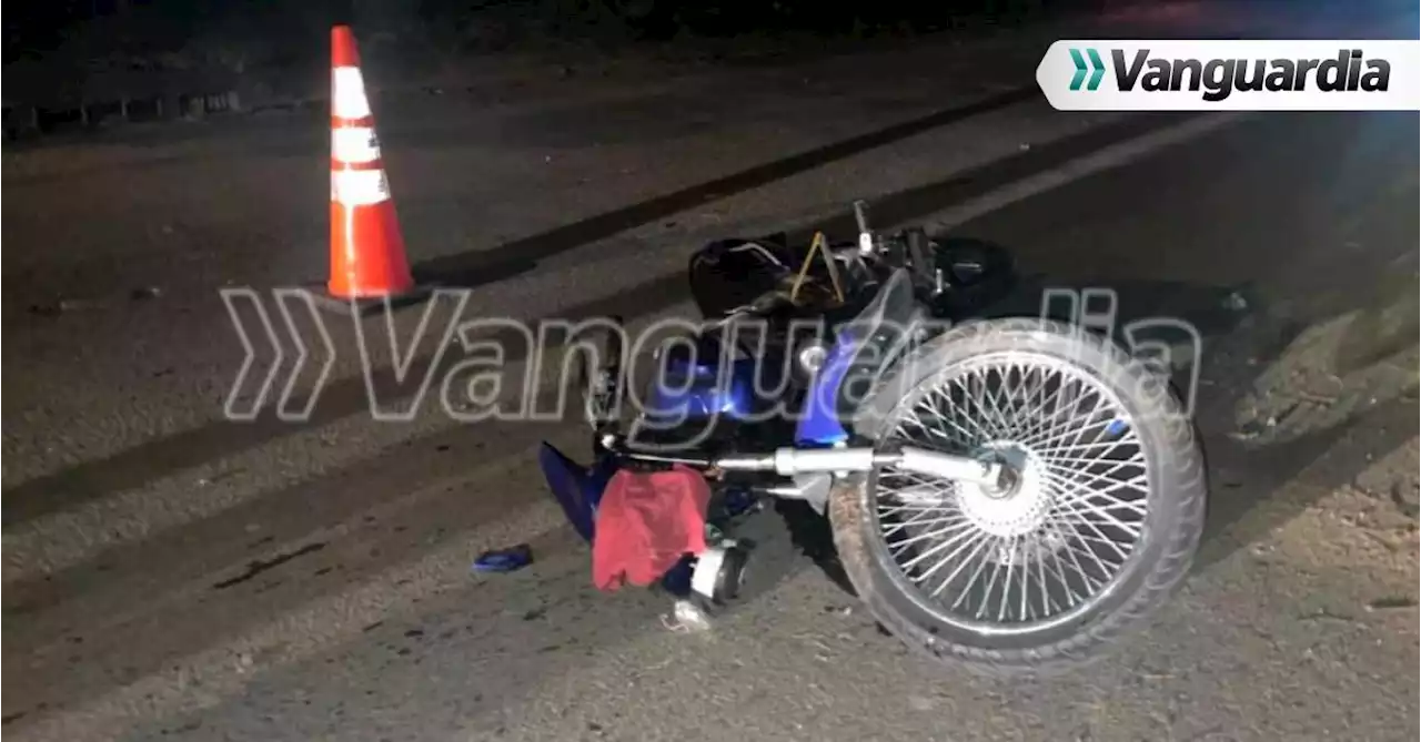 Motociclista perdió la vida tras chocar contra un árbol en Floridablanca