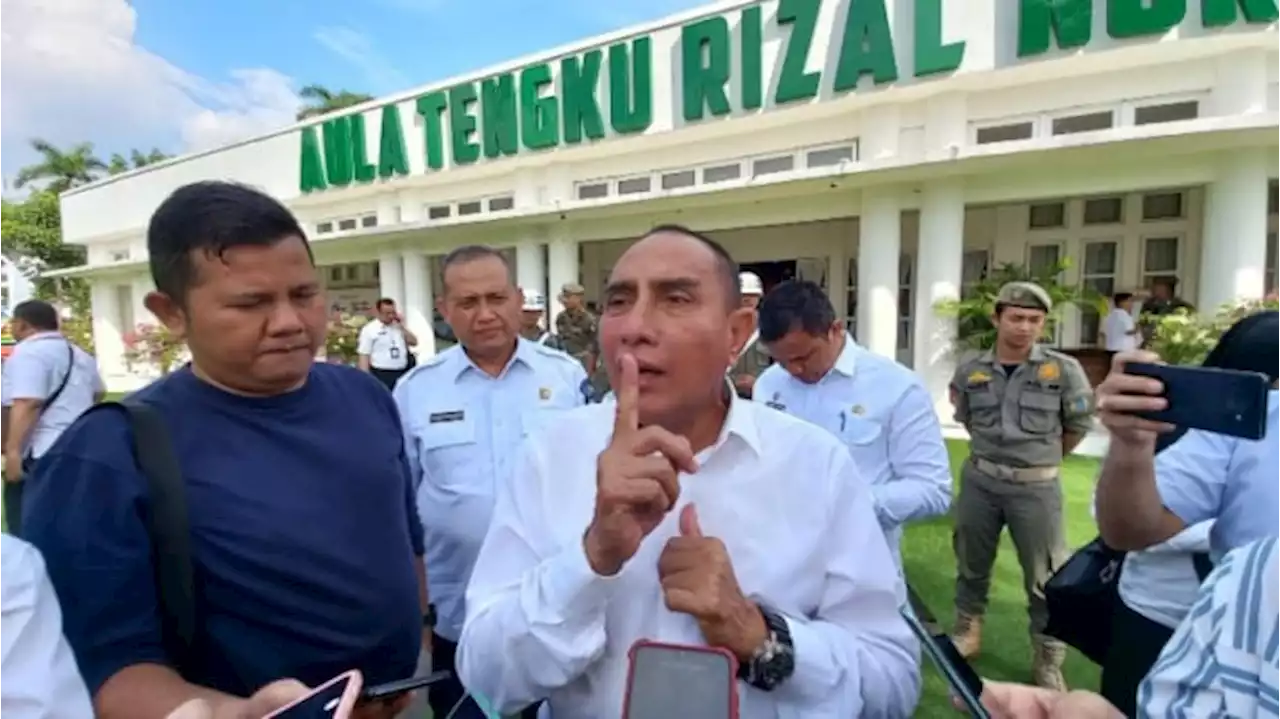 Edy Rahmayadi Sindir Dalang Aksi Demo Terhadapnya: Akhirnya Tahu Juga Aku Siapa yang Nyuruh