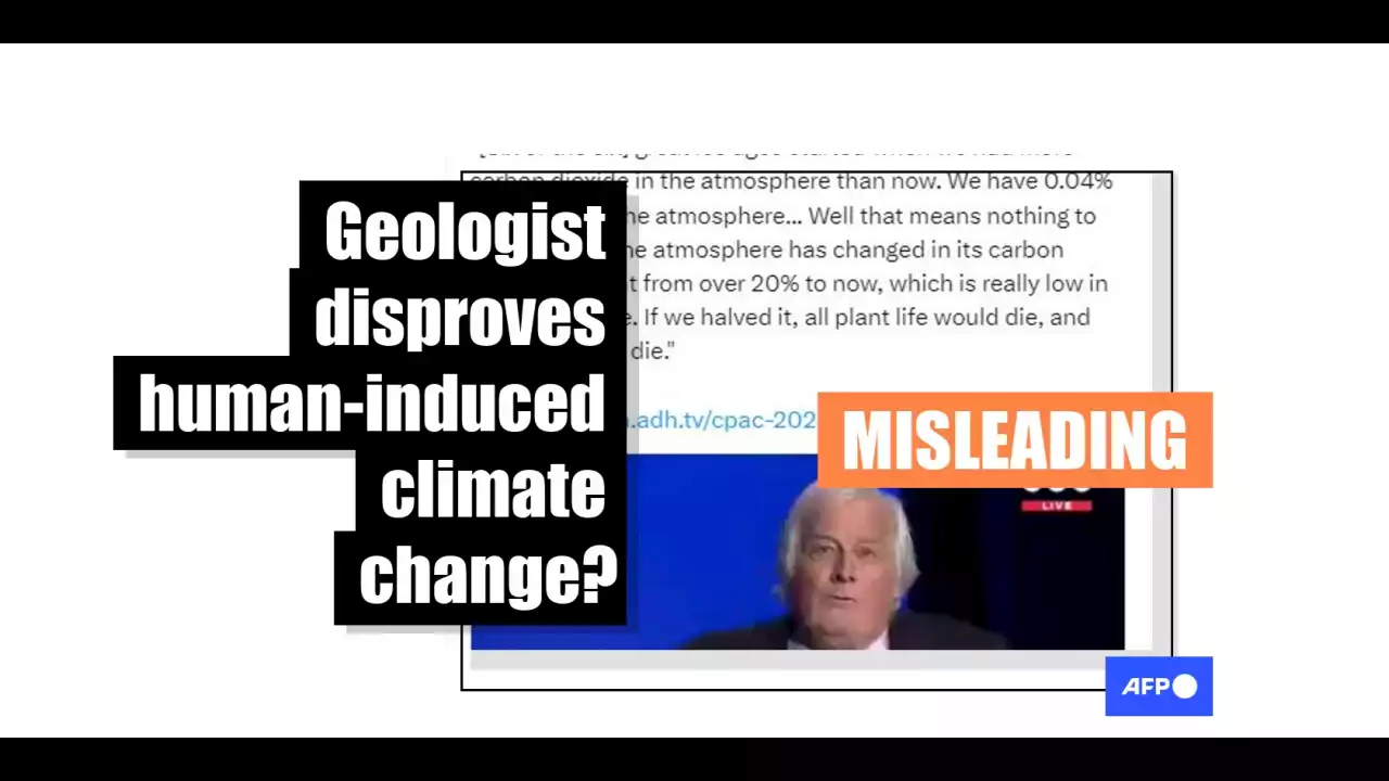 Climate scientists dismiss Australian geologist's 'ridiculous' carbon dioxide claims