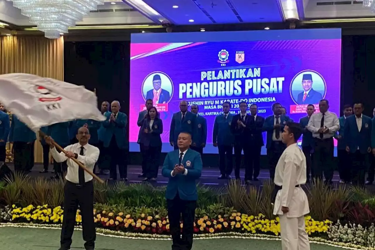 Pengurus Pusat Khusyin Ryu M Karate-Do Indonesia resmi dilantik