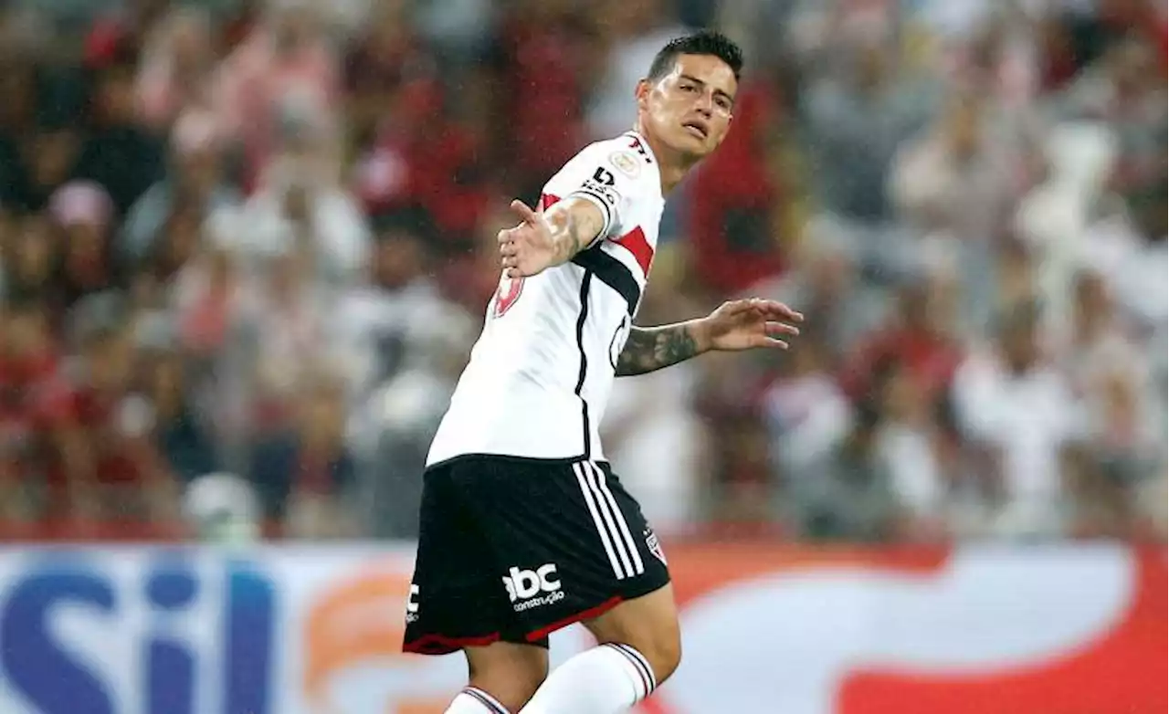 ¿Cuándo vuelve a jugar James Rodríguez con Sao Paulo?